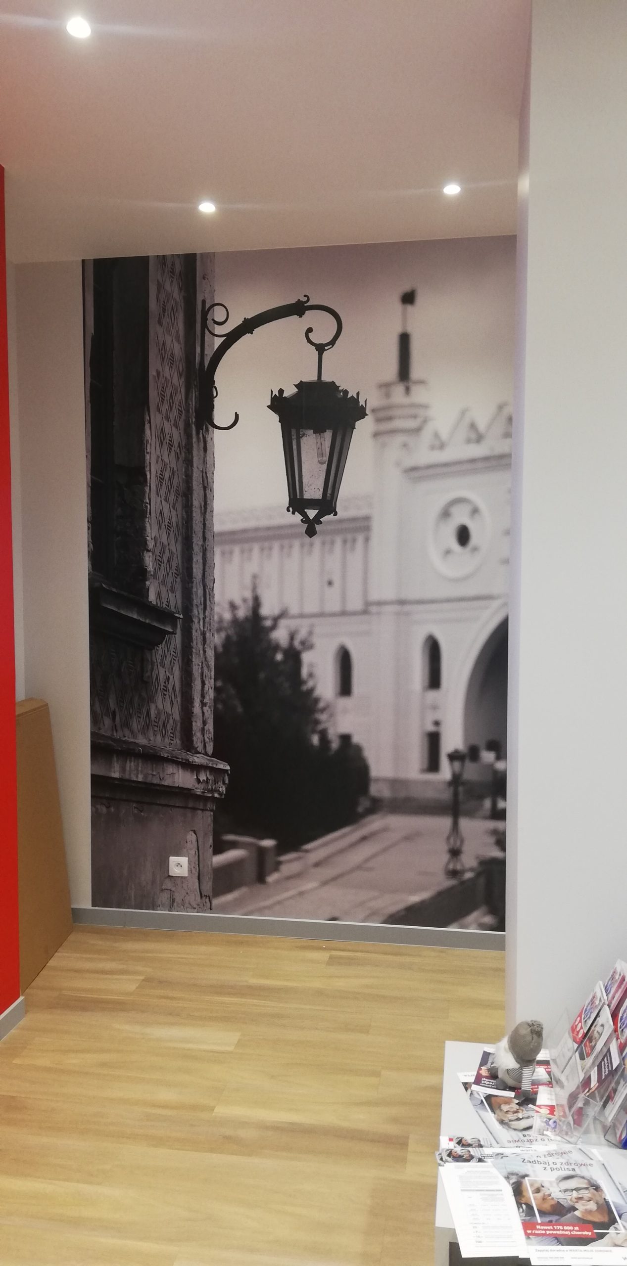Fototapeta montaż