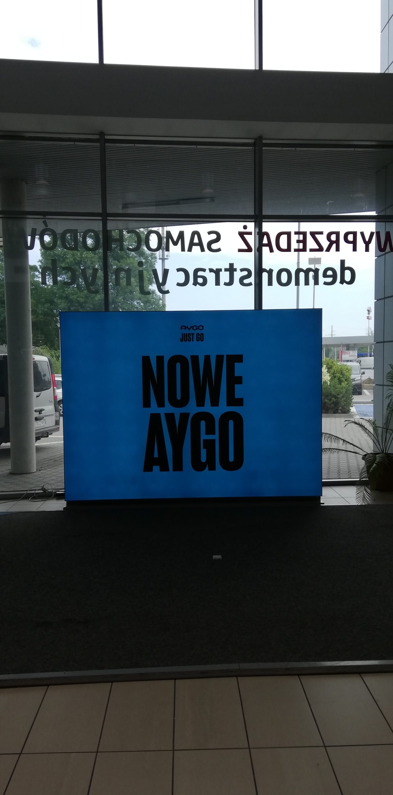 Przykładowe stoisko displayowe- realizacja